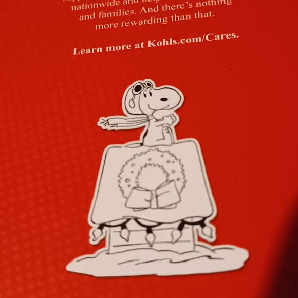 PEANUTS A CHARLIE BROWN CHRISTMAS special edition for Kohl's - Picture 6 of 6